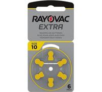 Rayovac - Batteria per apparecchi acustici extra avanzati, misura 10, confezione da 60 pezzi