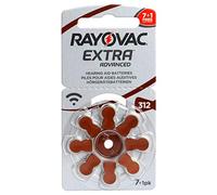 Rayovac Extra 312-80 batterie per apparecchi acustici, 10 x 8 batterie