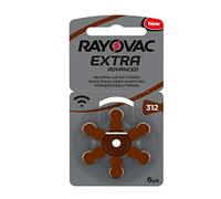 Rayovac Extra Advanced Batterie Acustiche Zinco Aria, Formato 312 Value Pack da 30 Batterie, Marrone