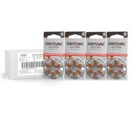 Rayovac Extra Advanced - Batterie per apparecchi acustici senza mercurio, misura 312 (80 pezzi)