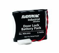 Rayovac Pacchetto della batteria della serratura della porta dell'hotel di RDL4AA 6V