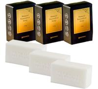 RAYPATH INTERNATIONAL Set di 3 Saponi Bianchi Naturali con Nanosilver 100 g | Saponetta Detergente Delicata Antibatterica | Prodotti per la Cura della Pelle Ecologici per Viso e Corpo