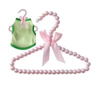 Raypontia Attaccapanni per Abiti da Cane, Mini Perle Attaccapanni per Abiti da Gatto e Cane, Per Animali Domestici E Bambini, Giocattoli per Nursery e Lavoretti