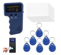 Raypontia Duplicatore fotocopiatrice RFID,Lettore fotocopiatrice RFID, Duplicatore di carte per copiatrice di carte d'identità portatile, Scanner ID portatili da 125 KHz Elettrodomestici per carte di