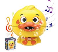 Raypontia Giocattolo Per Bolle Nella Vasca - Soffiatore Automatico Divertente a Forma di con Musica,Giocattolo Da Bagno Automatico Che Crea Bolle Con 3 Ventose,per Bambini, per Doccia, per Vasca e per