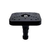Raypontia Montaggio Per Fish Finder - Bracket Elettronico Marino con Rotazione 360° | Supporto Antiscivolo Per Dispositivo GPS - Appassionati in Mare Lago Pontone Barca Ricreativa