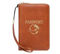 Raypontia Portafoglio Passaporto per Viaggi | Portatile Multi