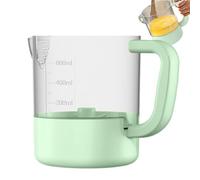 Raypontia Sbattitore Elettrico Per Uova,Frullatore Portatile Per Alimenti Da 1L | E Filtro 2 In 1 Per Uova | Per Schiuma Latte Caffè Cioccolato Caldo Alimenti Bambini Salse Casa Hotel Ristorante