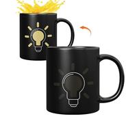 Raypontia Tazze da caffè che cambiano colore - cambia colore sensibile al calore - Tazze Novità tazze da caffè per colleghi Famiglia Migliore amico Regalo di inaugurazione della casa