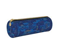 rayprint Astuccio per matite con motivo della città di Mosca, astuccio per penne da donna, semplice scatola portaoggetti per adulti con cerniera scorrevole, resistente e leggero, ideale come organize