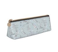 rayprint Astuccio portapenne con gabbiano e barca a vela, astuccio semplice per adulti con cerniera scorrevole, resistente e leggero, ideale come organizer da ufficio.