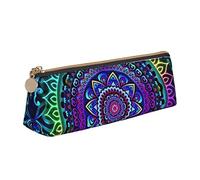 rayprint Astuccio portapenne Galaxy Mandala da donna, semplice astuccio per adulti con cerniera scorrevole, resistente e leggero, ideale come organizer da ufficio.
