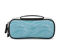 rayprint Astuccio portatile con nuvole e mongolfiere, borsa a tracolla, trousse per il trucco, borsetta