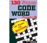 Rays Publishers 130 Super CODE WORD Puzzles (Tascabile)