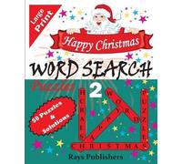 Rays Publishers Happy Christmas Word Search Puzzles (Tascabile)
