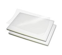 RAYSON 50 copertine per rilegatura, 200 micron, A4, in plastica PVC, trasparenti, per documenti rilegati