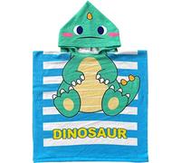 Rayson Asciugamano Poncho con Cappuccio per Bambini Telo da Mare Bambino Asciugatura Rapida Morbido Traspirante e Super Assorbente Vacanza al Spiaggia(Dragone Verde)