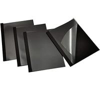 RAYSON Copertine per Rilegatrice Termica, 100 Fogli, 12 mm, A4, Nero, Pezzi 25