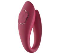 Raytech Rose - vibratore per coppie ricaricabile impermeabile (rosso)