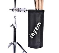 Rayzm Supporto per bacchette da batteria, Nylon Borsa porta Martelletti/Spazzole Bacchette/Supporto per bacchette per kit batteria e supporto d'aggancio, fino a 12 paia di bacchette