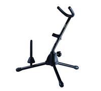 Rayzm Supporto per sassofono alto/tenore con supporto per flauto/clarinetto staccabile, supporto portatile regolabile per sassofono contralto, sassofono tenore, clarinetto e flauto