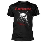 RAZAMATAZ Candlemass - Maglietta "Epicus Doomicus Metallicus", colore: Nero, nero, L