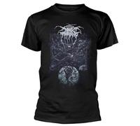 Razamataz Darkthrone - Maglietta a maniche corte unisex con scritta "It Beckons Us All", Nero , XL