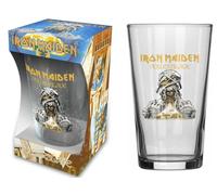 Razamataz IRON MAIDEN - Bicchiere da birra, in vetro, 570 ml