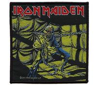 Razamataz Iron Maiden Patch Piece Of Mind Band Logo Ufficiale (10Cm X 10Cm) Size Accessory Size