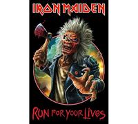 Razamataz Iron Maiden Run for Your Lives Textile Poster Size One Size