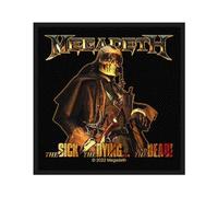 Razamataz Megadeth - Toppa da cucire The Sick, The Dying And The Dead, ca. 10 x 10 cm