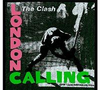 Officially Liscenced Product The Clash London Calling Ufficiale Patch (10Cm X 10Cm) Size Accessory Size