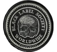 Razamataz Toppa in tutto il mondo, 9 cm x 10 cm, nera, solo da cucire, prodotto ufficiale