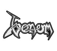 Razamataz Venom - Toppa con logo Cut-Out, ca. 10 x 5,9 cm, multicolore, Taglia unica