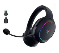 Razer Barracuda X Chroma Cuffie da gioco senza fili 2.4 GHz Bluetooth, leggere, Chroma RGB, driver da 40 mm, microfono cardioide, batteria 70 ore, per PC, Mac,