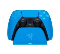 Razer Base di Ricarica Rapida Universale per PS5 - Caricabatterie Rapido per controller PS5 (Ricarica Rapida, Compatibilità Universale, Sistema a Contatto Magnetica) Blu