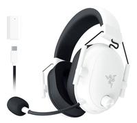 Razer Blackshark V2 Hyperspeed per PC - Cuffie da gioco e-sport senza fili ultra leggere 280g (Microfono a banda larga, Diaframma TriForce da 50mm, schiuma di isolamento acustico, 70 ore) Bianco