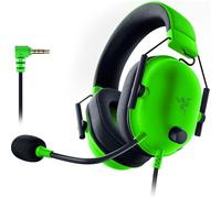 Razer BlackShark V2 X Auricolare Cablato A Padiglione Gaming Verde, Nero