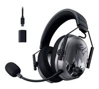 Razer BlackShark V3 Pro Cuffie da gioco wireless ANC per PC: Microfono a banda completa - Driver da 50 mm - 2,4 GHz, Bluetooth, USB, 3,5 mm - Funziona con PC, Mac, PS5, Nintendo Switch - Batteria a