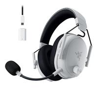 Razer BlackShark V3 Pro - Cuffie wireless ANC da esport - Cancellazione attiva - Driver 50mm - Microfono HyperClear rimovibile - Wireless 2,4 GHz & Bluetooth - FPS - PC/Mac | Bianco