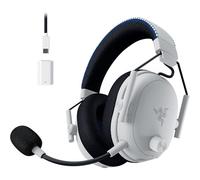 Razer BlackShark V3 Pro for PlayStation - Cuffie wireless con cancellazione attiva del rumore per eSport ANC - Driver TriForce da 50mm - HyperSpeed 2,4 GHz - THX Spatial Audio - PS5/PC | Bianco