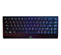 Razer BlackWidow V3 Mini HyperSpeed (switch gialli) - Tastiera da gioco compatta al 65% con interruttori meccanici (lineare e click, illuminazione Chroma RGB) QWERTZ, layout tedesco, colore nero
