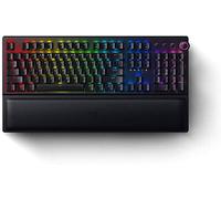 Razer BlackWidow V3 Pro (switch verdi) - Tastiera da gioco senza fili con interruttori meccanici (tattile e click, poggiapolsi, tasti multimediali, RGB Chroma) QWERTZ, layout tedesco, colore nero