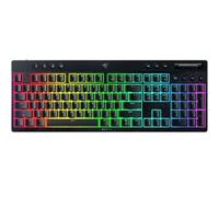 Razer BlackWidow V4 Low-profile HyperSpeed - Tastiera meccanica da gaming wireless a basso profilo (Wireless e BT, Rotella multifunzione e 11 pulsanti di controllo) Interruttore verde, layout US