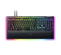Razer Blackwidow V4 Pro Yellow Swich Gaming Mechanical Keyboard Argento
