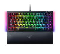 Razer BlackWidow V4 - Tastiera meccanica da gioco 75%, design hot-swap, compatta e resistente, interruttori tattili arancioni, Chroma RGB, MF Roller e tasti multimediali, comodo poggiapolsi, colore