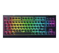 Razer BlackWidow V4 Tenkeyless HyperSpeed (Orange Tactile Switch) - TKL Tastiera da gaming wireless con hot-swap - Bluetooth & HyperSpeed 1000Hz - Snap Tap - Tastiera US QWERTY | Noir