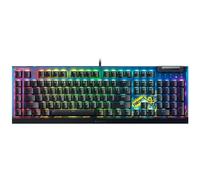 Razer BlackWidow V4 X Mechanical Gaming Keyboard: Yellow Switches Linear & Silent - 6 Macro Keys - Chroma RGB - Doubleshot ABS Keycaps - Roller & Media Keys Snap Tap - Fortnite Edition