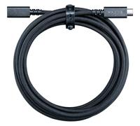 Razer Cavo di prolunga USB di tipo C - Rete di nylon intrecciata da 3 metri (10 piedi), sgancio rapido Trip-Safe, supporto di alimentazione veloce 3A per sedie da gioco e dispositivi USB-C - Nero