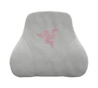 Razer Cuscino per la testa, supporto per il collo e la testa, per sedie da gioco: design ergonomico, imbottitura in memory foam, avvolto in velluto rosa felpato - quarzo